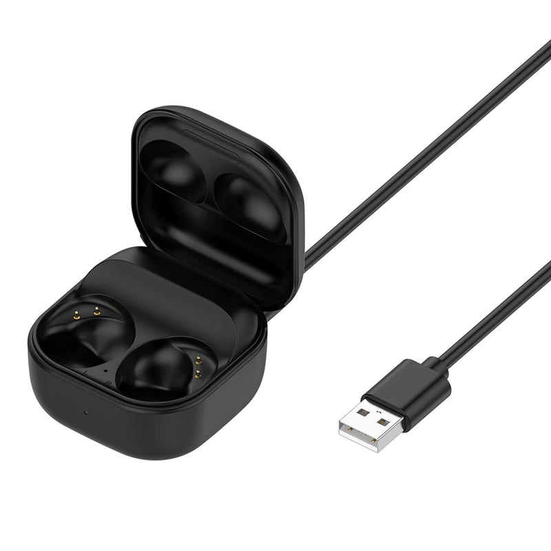 Para Samsung Galaxy Buds2 Pro Fone de ouvido Carregador Case Substituição Caixa de carregamento sem fio ﻿600mAh Porta USB Estação de carregamento Caixa