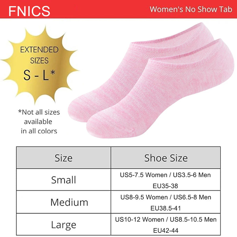 6 Pairs No Show Socks Womens and Mens Low Cut Ankle Short Running Novelty Casual Cotton Invisible Liner Socks With No-Slip Grip