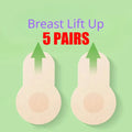 10pcs Women's Invisible Breast Lift Up Tape Overlays on Bra Nipple Stickers Chest Stickers Adhesive Nipple Covers Accessories