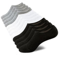 6 Pairs No Show Socks Womens and Mens Low Cut Ankle Short Running Novelty Casual Cotton Invisible Liner Socks With No-Slip Grip