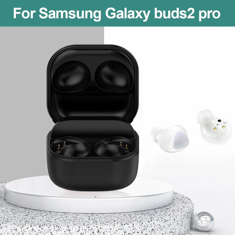 Para Samsung Galaxy Buds2 Pro Fone de ouvido Carregador Case Substituição Caixa de carregamento sem fio ﻿600mAh Porta USB Estação de carregamento Caixa